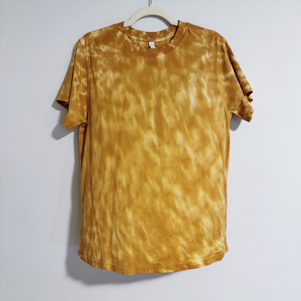 Lululemon - Orange All Yours Tie Dye Tee